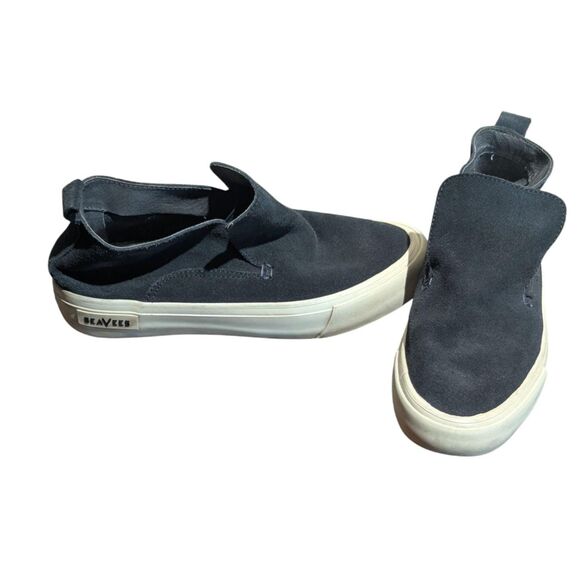 SeaVees Huntington Middie Mens 7 Suede Slip On Sneakers - Picture 2 of 6